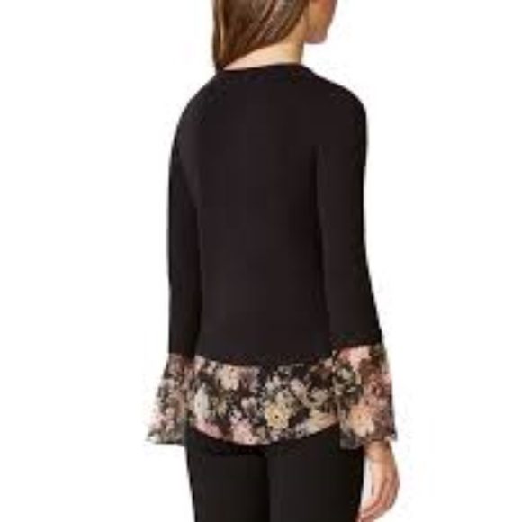 Bailey 44 Love Story Layered Sweater in Black - Picture 2 of 3